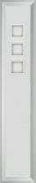 Fijo Alhambra Nova 830 Vidrio Blanco (Modernas)